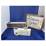 3 Pcs - Wood Home Dï¿½cor