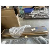 2 Boxes - Mohawk Vinyl Flooring - 1 Partial Box