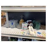 15 Pc - Glass Drinking Cups - Mugs - Salt/Pepper