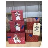 5 Pcs - Nesting Gift Boxes