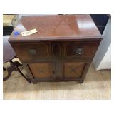 Vintage Stereo Cabinet 29"L x 16"W x 32"H