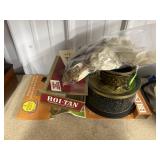 Roi-Tan Cigar Box - Brass Bucket - Tin - Iron