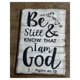 Wood Home Dï¿½cor 23"x16"