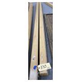 12 Pcs - Wood Trim 96"K
