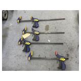 4 - Irwin Quick Grip Clamps