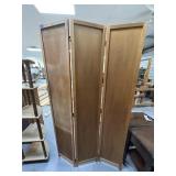 3-Panel Folding Room Divider 41"