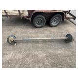 6 Lug Trailer Axle 82in