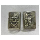 2 New Zippo style Lighters