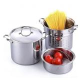 Cooks Standard Pasta Pot 18/10 Stainless Steel -8Q