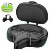 BLUEWIND Oversized Bike Seat, Wide Bicycle Saddle