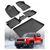 DiffCar  for Jeep Renegade Floor Mats & Cargo Line