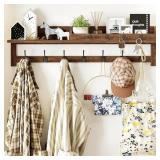 AMBIRD Coat Rack Wall Mount, 35 inch Large Wall Ho