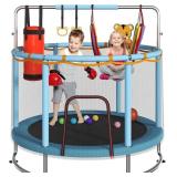 Trampoline for Kids, Upgrade Full Anti-Rust 440lbs
