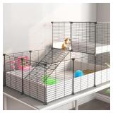 Oneluck Guinea Pig Cage, Indoor Habitat with Water