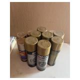 11 Cans of Spray Paint