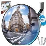 20" HD Acrylic Convex Mirror - 160 Adjustable Wid