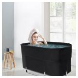 Portable Bath Tub, Foldable Ice Bathtub for Adults