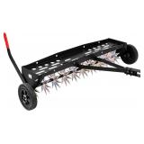 Suchtale 40-Inch Tow Behind Spike Aerator with Gal