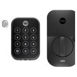 Yale Assure Lock 2 Touch Deadbolt, Black Suede Key
