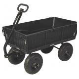 Strongway Steel Dump Cart with Removable Liner - 1
