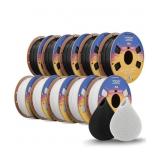 OVERTURE 10KG Bundle PLA Filament 1.75mm, Neatly W