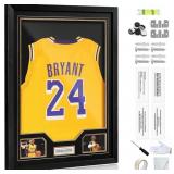 JupDec Jersey Frame Display Case, Large Clear Acry