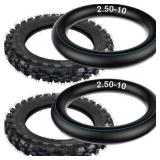 2.5-10" Off-Road Tire and Inner Tube Set - 2.50-1