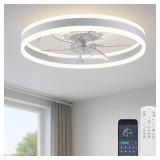 Fszdorj Ceiling Fan with Light, Upgraded 20