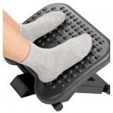 HUANUO Adjustable Desk Footrest, Foot Rest for Und