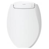 Brondell L60-EW LumaWarm Heated Nightlight Elongat