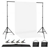 Adjustable Photography Backdrop Stand Kit 10x7ft(W