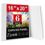 ESRICH Canvas for Painting 16x20 Inch, 6 Pack Canv
