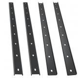 4 Pcs C-Channel Steel Support with Bolts, 36" Lon