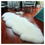 LLB Genuine Sheepskin Area Rug Wool Rug Fur Carpet