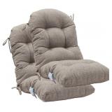 QILLOWAY Outdoor High Back Chair Cushion for Adiro