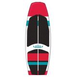 AIRHEAD Charge Wakesurf Board, 1 Person, Red/Black