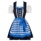 Lehauya Oktoberfest Outfits Women Dirndl: Bavarian