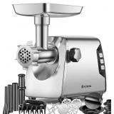 AAOBOSI #12 Meat Grinder, 3000W 3 Speed Meat Grind