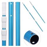 UNCO- Telescopic Pool Pole, 12Ft, Adjustable 3Piec
