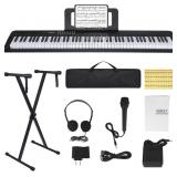 88 Key Piano Keyboard, Electric Digital Piano with