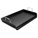 Cast Iron Griddle for Gas Grill, 25" x 16" Nonst