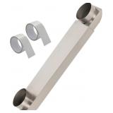 4-inch Ultra-Thin Periscope Dryer Vent Kit, Adjust