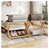 Full Assembled 26.77"L Luggage Rack for Guest Roo