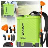 Battery Powered Backpack Sprayer 4 Gallon, VAXMAY