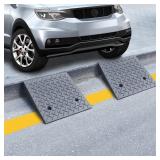 Driveway Curb Ramps - Portable Heavy Duty Rubber S