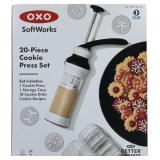 OXO Softworks 20-Piece Cookie Press Set