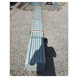New bundle of 56 pieces of 12 ft. long 1.5" pvc c