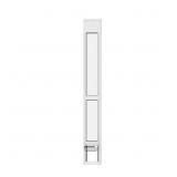Hakuna Pets White Glass Patio Pet Door, Small