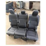 Ford Explorer 2020-2024 2nd Row Leather Rear Seats