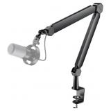 FIFINE Mic Arm Stand, Microphone Boom Arm with Des